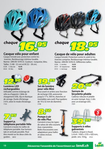 LANDI Prospectus à theme mobilite velo 第 13 页
