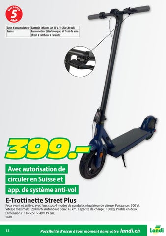 LANDI Prospectus à theme mobilite velo 第 15 页