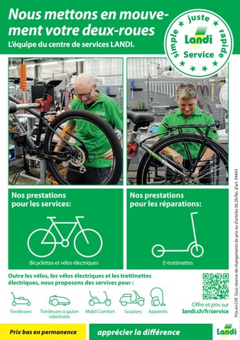 LANDI Prospectus à theme mobilite velo 第 16 页
