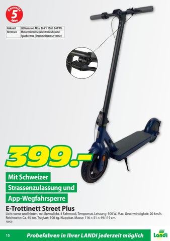 LANDI Themenflyer Mobilität Fahrräder 第 15 页