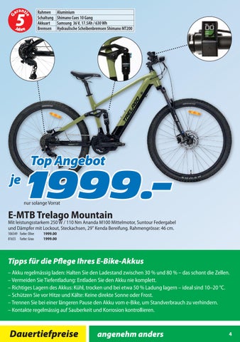 LANDI Themenflyer Mobilität Fahrräder 第 4 页