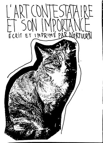L'ART CONTESTATAIRE