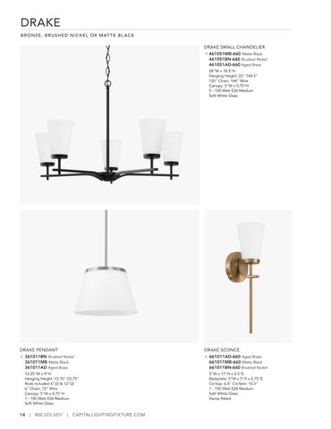 capitallighting Homeplace 灯饰目录 2026 第 14 页