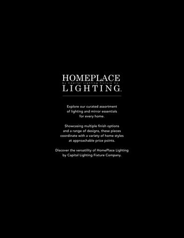 capitallighting Homeplace 灯饰目录 2026 第 2 页
