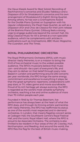 Royal Philharmonic Orchestra with Boris Giltburg, piano - Program 第 15 页