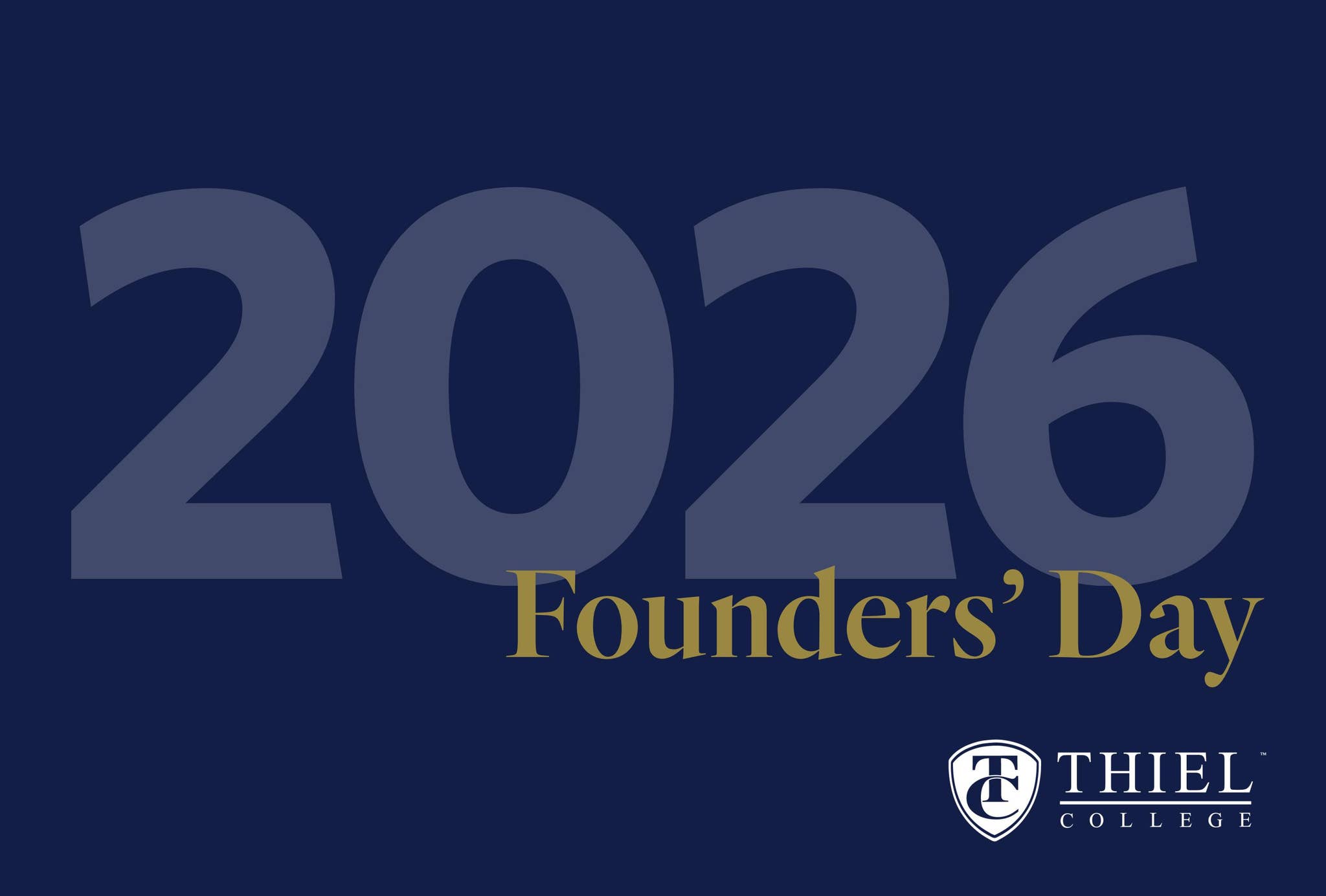 Sample Founders Day Programs 2026 Founders Day Program by Thiel College - Issuu