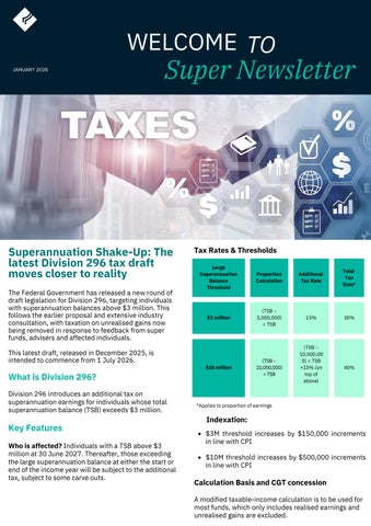 Super Newsletter - January 2026