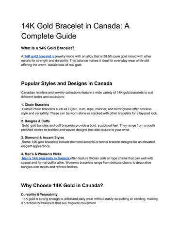 14K Gold Bracelet – Timeless Elegance, Everyday Luxury