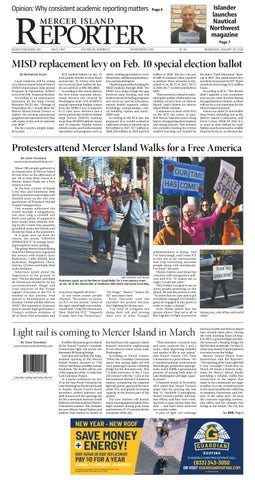 Mercer Island Reporter - Latest Issue
