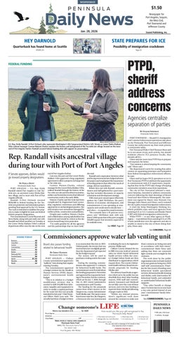 Peninsula Daily News, Jefferson County, January 28, 2026