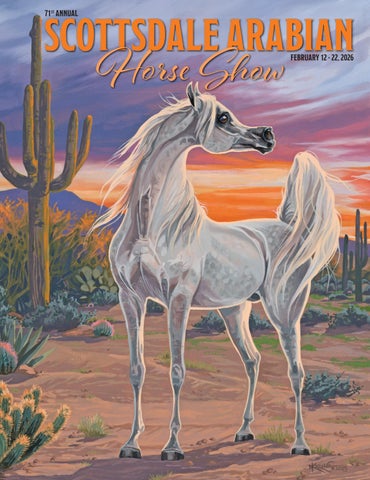 2026 Scottsdale Arabian Horse Show Program