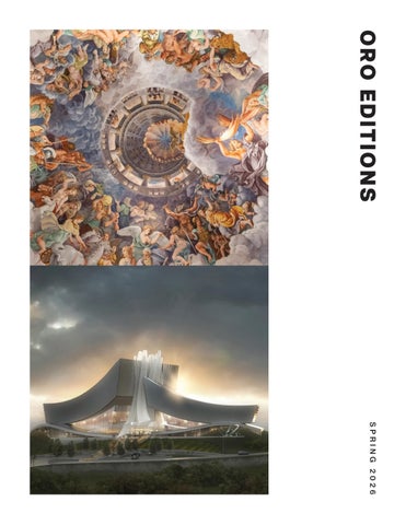 ORO EDITIONS 2026 Spring Catalog 