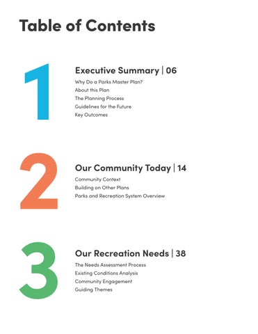 Foster City Parks Master Plan 第 4 页