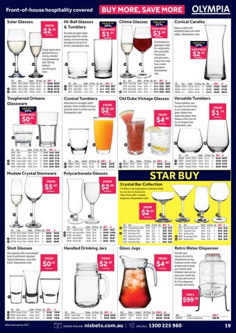 Nisbets Australia End of 夏季 Savings 第 19 页