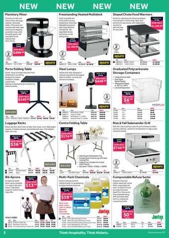 Nisbets Australia End of 夏季 Savings 第 2 页