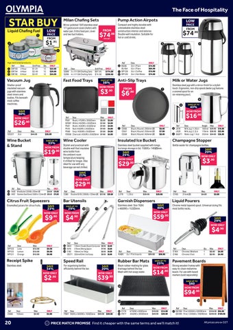 Nisbets NZ End Of 夏季 Savings 第 20 页