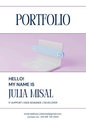 Julia's Portfolio 
