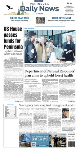 Peninsula Daily News, Jefferson County, January 29, 2026