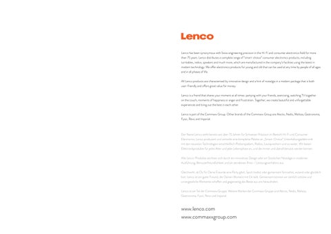 Lenco - The 全集 灯饰产品集 2026 第 2 页