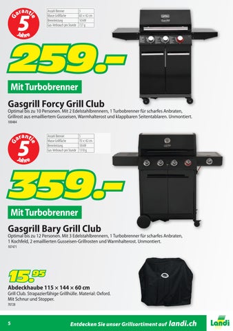 LANDI Themenflyer Grill Club 第 5 页