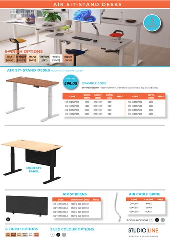 StudioLine Workplace Environments 灯饰目录 · 办公 Essentials Euro 版 第 11 页