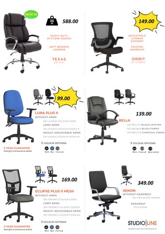 StudioLine Workplace Environments 灯饰目录 · 办公 Essentials Euro 版 第 2 页