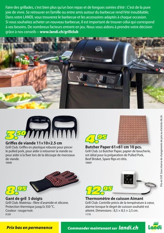 LANDI Prospectus à thème Grill Club 第 16 页