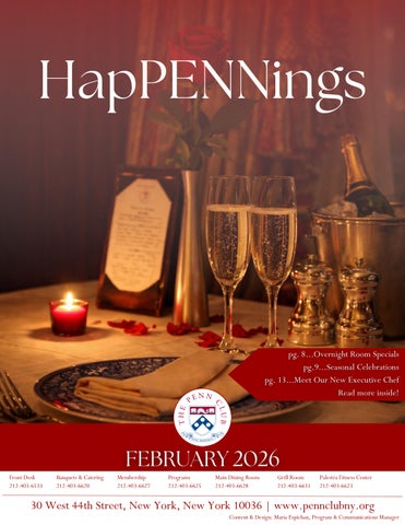 February 2026 HapPENNings