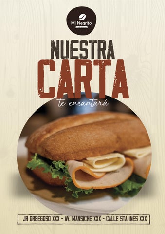 CartaMiNegritoCafe