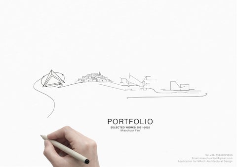 Portfolio for UCL MArch Architectural Design_Miaochuan