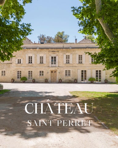 Château Saint Perret Wedding Brochure  2026