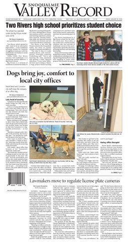 Snoqualmie Valley Record - Latest Issue