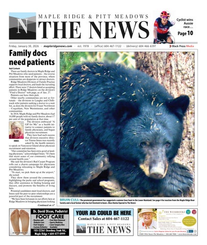 Maple Ridge News, January 30, 2026