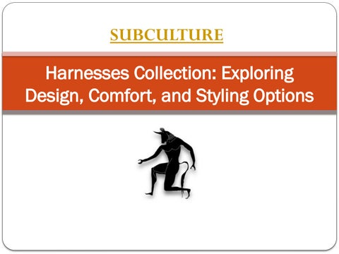 Harnesses Collection Exploring Design, Comfort, and Styling Options