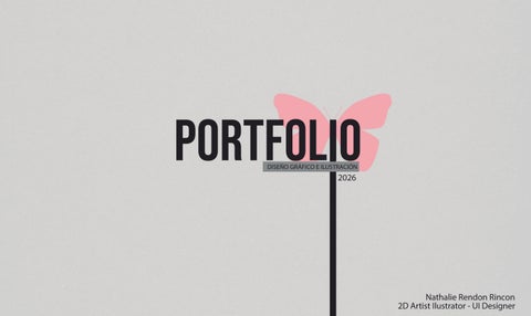 Portafolio diseño Nathalie Rendon Rincon