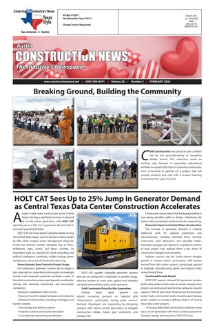 Austin Construction News February 2026