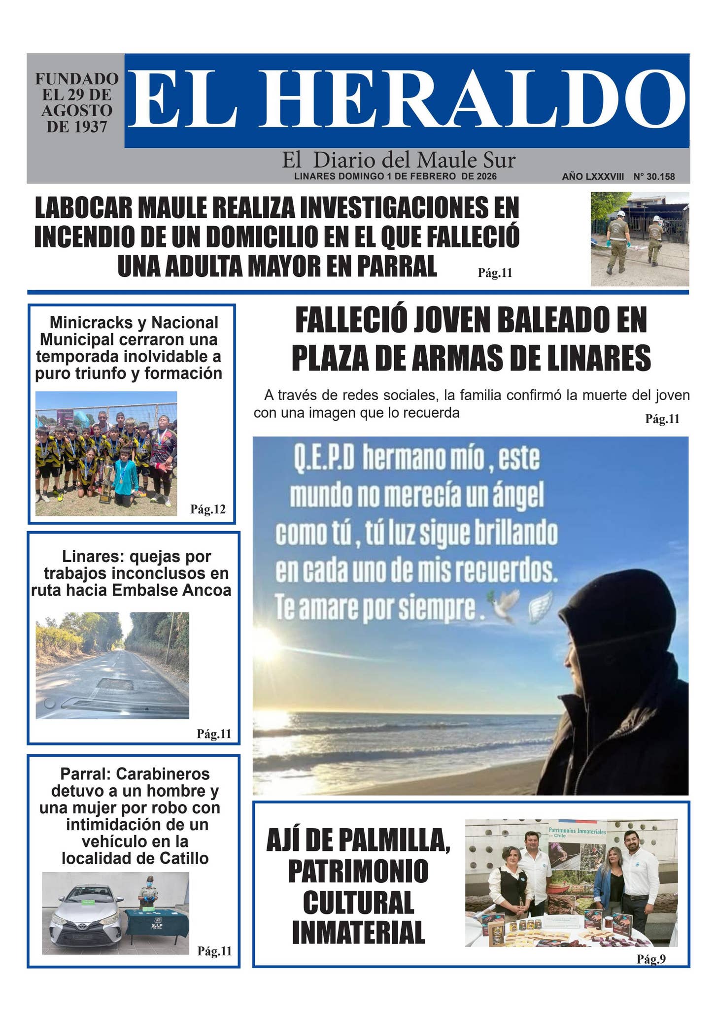 Domingo 01 de febrero 2026