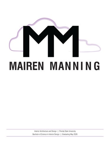 Mairen Manning's Interiors Portfolio