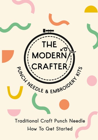 Punch Needle Guide by The Modern Crafter