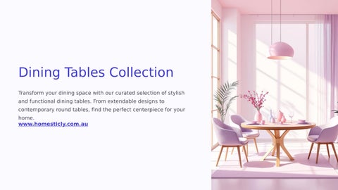 Dining-Tables-Collection