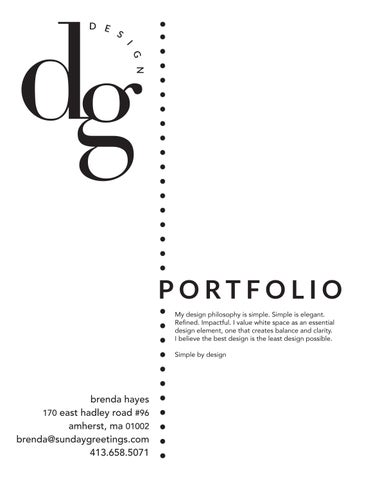dgDesign Portfolio