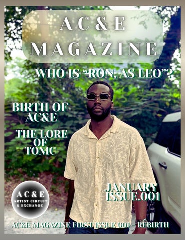 AC&E Magazine Issue 001: Rebirth 