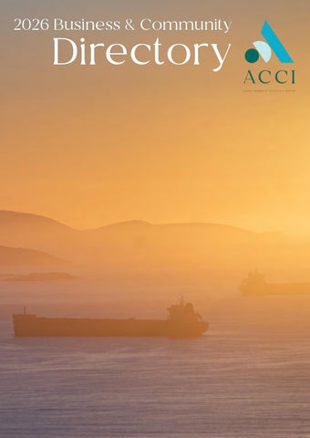 2026 Albany Chamber of Commerce & Industry - Business & Community Directory