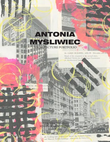 Antonia Mysliwiec 2026 Portfolio