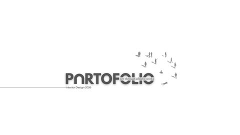 Afifah Nur fauza Interior Design portofolio 2026