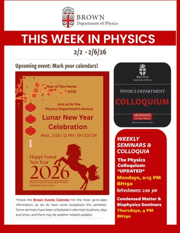 February 2 Newsletter