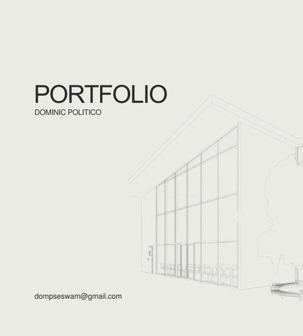 Dominic Politico Tulane Portfolio by Dominic Politico - Issuu
