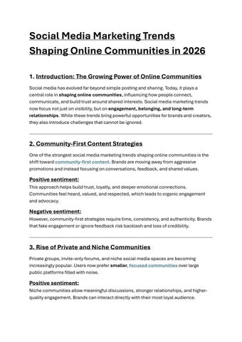 Social Media Marketing Trends Shaping Online Communities in 2026