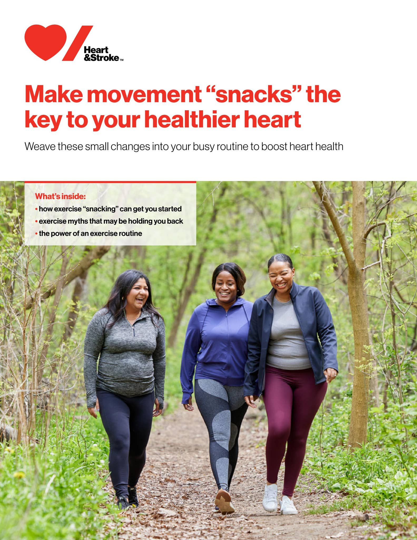 Exercise Snacking Guide by heartandstroke - Issuu