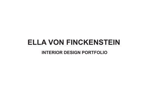 Ella von Finckenstein Portfolio 